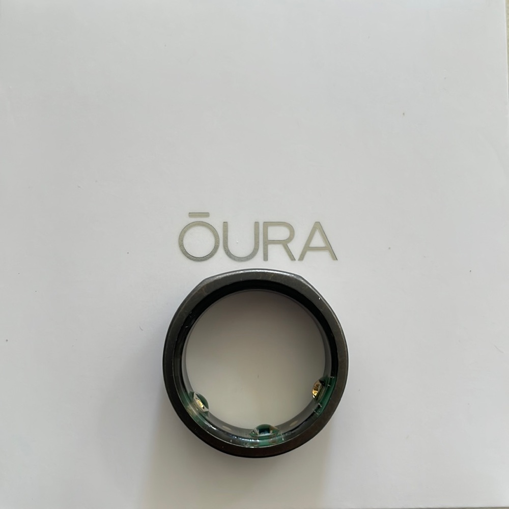 OURA Ring - Men's Heritage Stealth - US 10